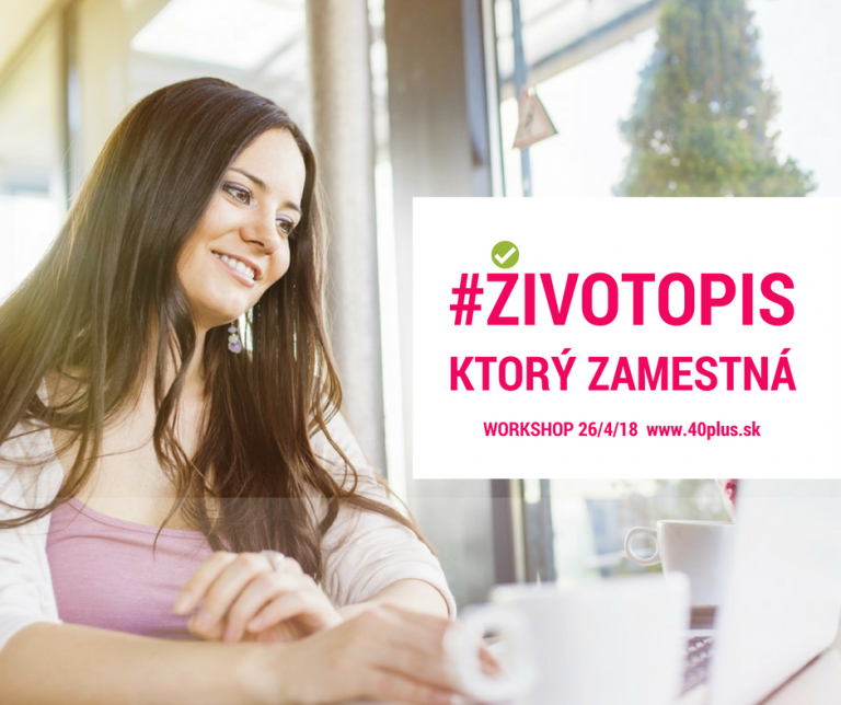 Workshop / Životopis, ktorý vás zamestná