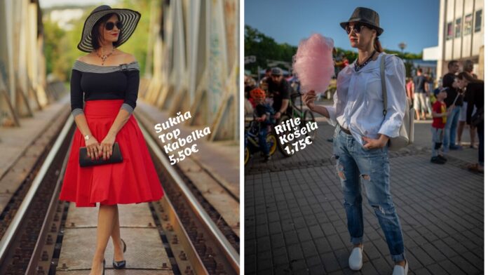 Oblieka sa výlučne zo second handu - blogerka Erika Bobelová