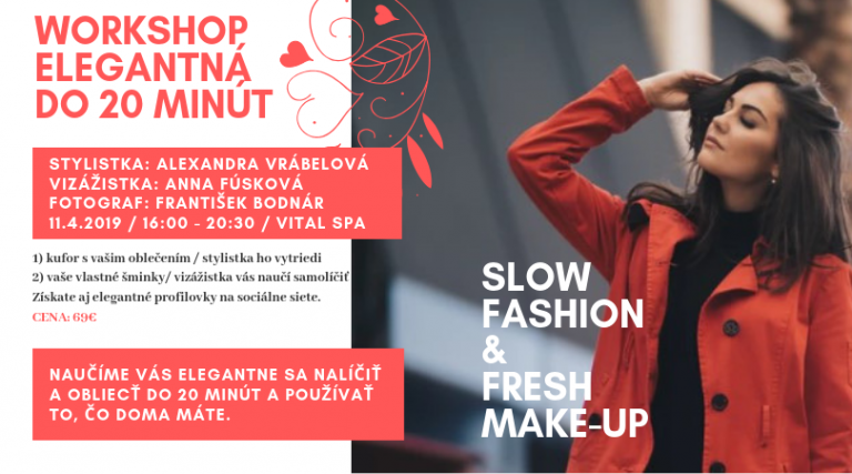 Workshop Elegantná žena do 20 minút