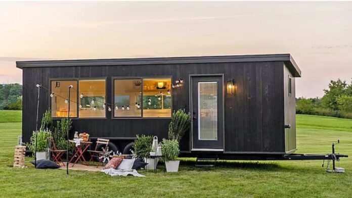 Mobilný dom na kolesách IKEA