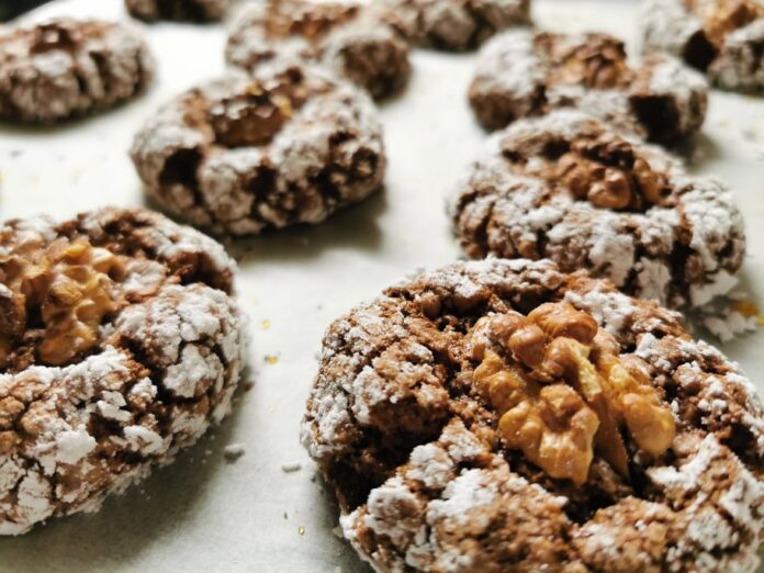 Mandľové sušienky s vlašským orechom bez múky. Overený a rýchly recept