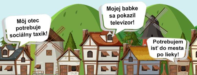 Nemá kto vašim rodičom pomôcť či nakúpiť? Trápi ich samota? A vy nestíhate? Toto vám môže pomôcť…