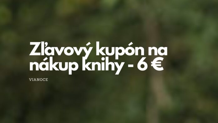 zľavový kupón na nákup knihy vo výške 6€