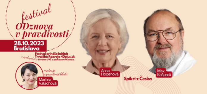 Prof. Anna Hogenová a Prof. Max Kašparů budú v Bratislave