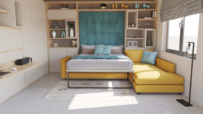 Sklápacia posteľ do malého bytu
