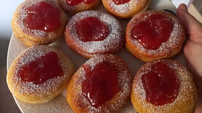 šišky s džemom overený recept