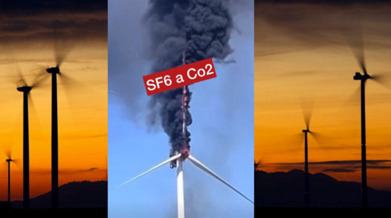 Síra hexaflourid SF6 a CO2. Porovnanie faktov a hrozieb smerom k veterným elektrárňam
