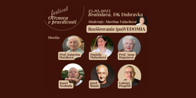 Festival ODznova v pravdivosti sa uskutoční presne o 4 týždne a je k dispozícii posledných 30 lístrkov. Tento oznam nie je marketingový trik. Je to fakt. Budeme sa tešiť na každého jedného z vás...