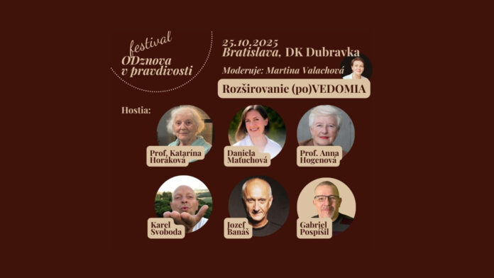 Festival ODznova v pravdivosti sa uskutoční presne o 4 týždne a je k dispozícii posledných 30 lístrkov. Tento oznam nie je marketingový trik. Je to fakt. Budeme sa tešiť na každého jedného z vás...