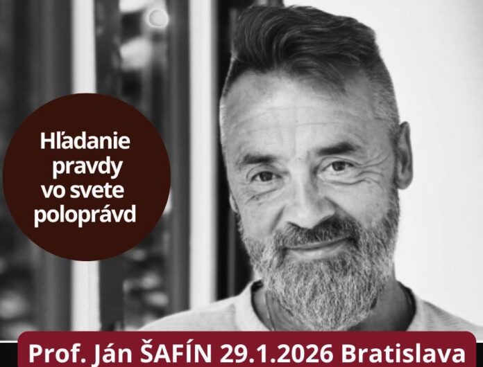 Prof. Šafín v Bratislave|Prof. Ján Šafín v Bratislave|VIP sedenie vpredu Lozano / 29.1.2026 Prof. Šafín|Voľné sedenie klasický lístok / 29.1.2026 Prof. Ján Šafín|