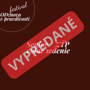 ZŤP / Senior  - voľné sedenie 17.10.2026