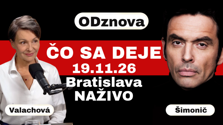 S Mirom Šimoničom naživo 19.11.2026: talkshow o tom, čo sa deje v zákulisí a krst knihy Začnite ODznova